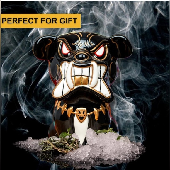 NEW Tiki Mugs Set of‎ 3-16oz Ceramic Cocktail Glasses - Picture 4 of 8